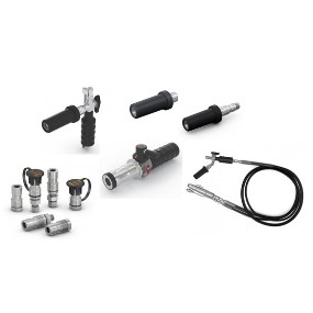 Fuelling nozzles and accessories for CNG