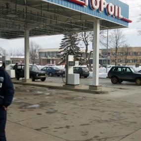 TOPOIL gas station - town of Berkovitsa